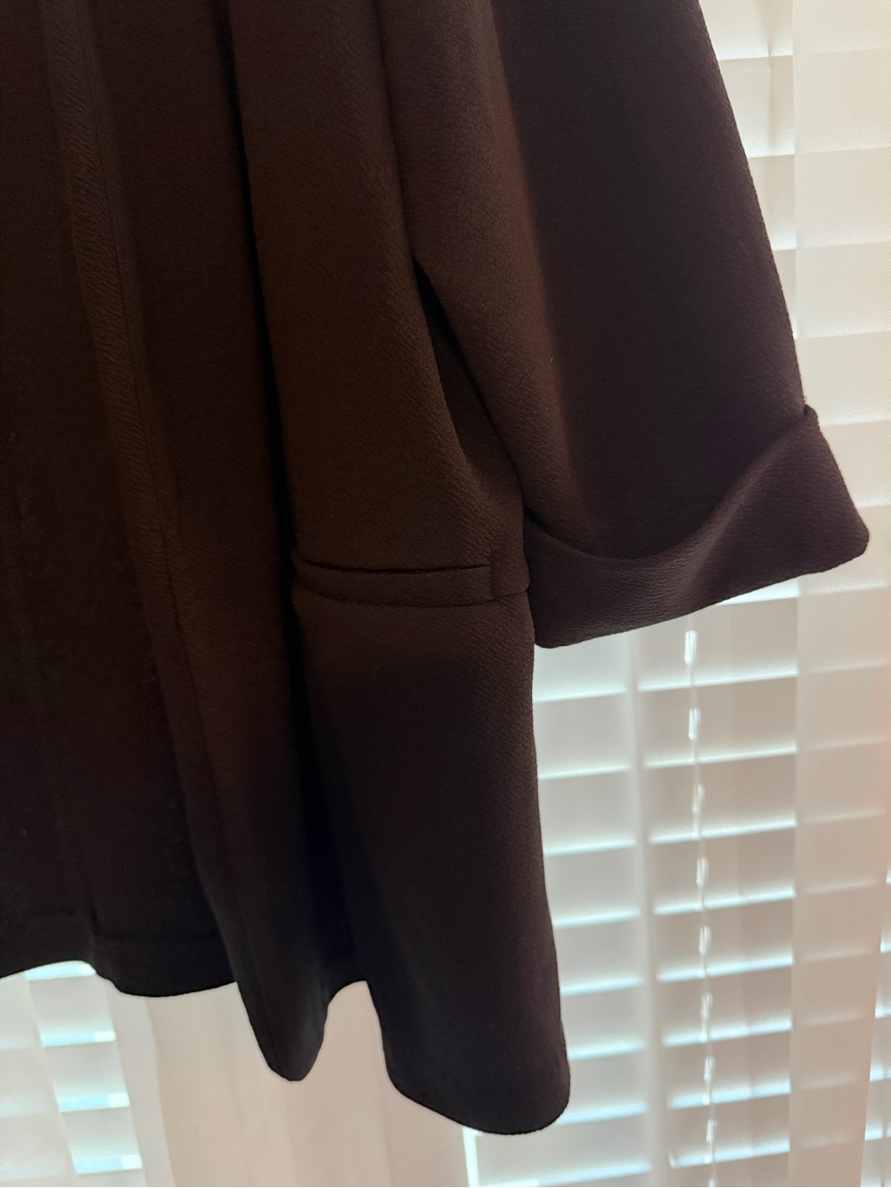 Maurices Open Front 3/4 Sleeve Blazer - Picture 2 of 3